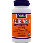 Folic Acid with Vitamin B-12 (800mcg) 