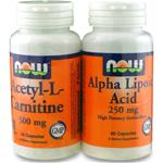 Acetyl-L-Carnitine &  Alpha Lipoic Acid TwinPack 